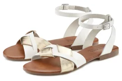 Sandalen & Sandaletten|LASCANA Sandale weiß