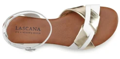 Sandalen & Sandaletten|LASCANA Sandale weiß