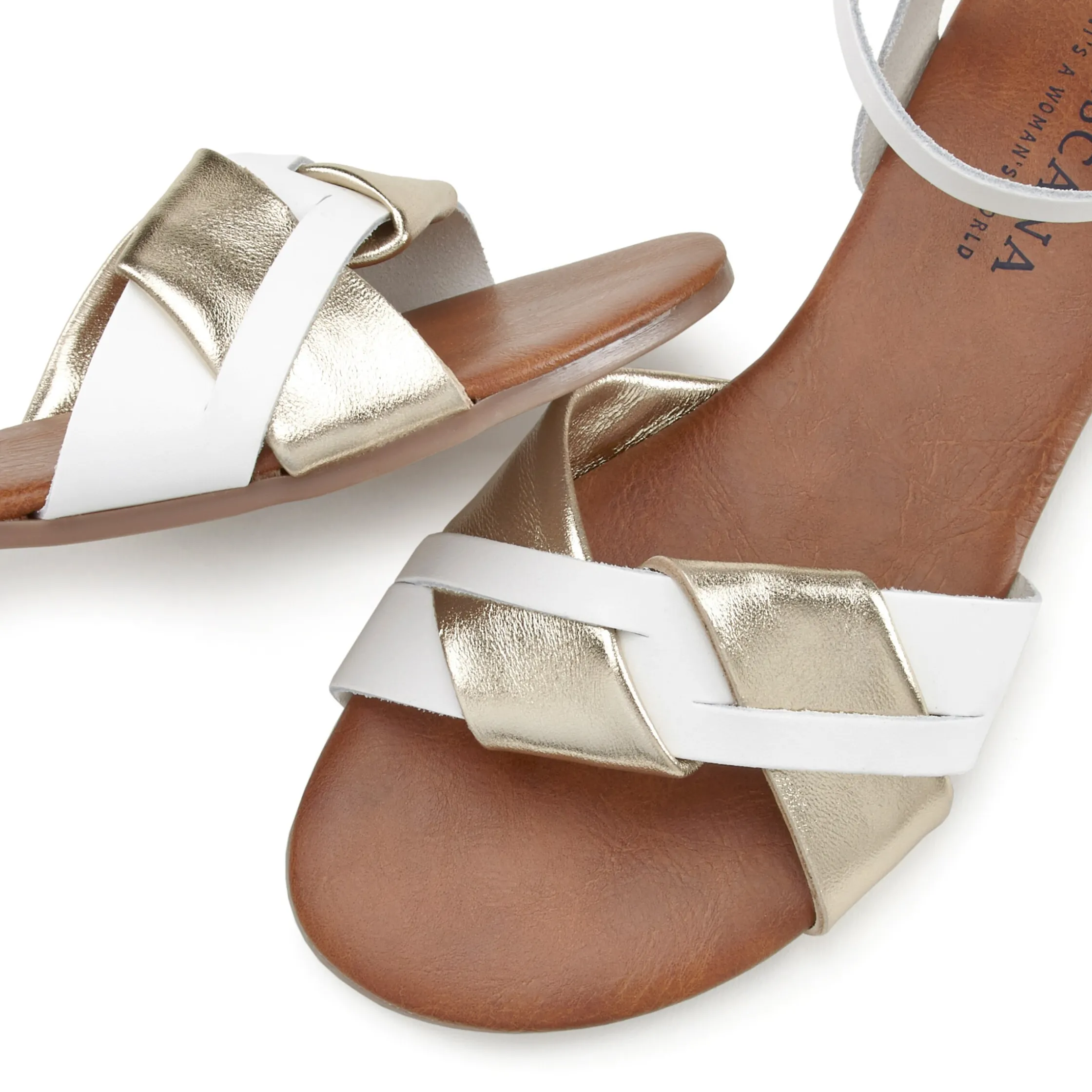 Sandalen & Sandaletten|LASCANA Sandale weiß