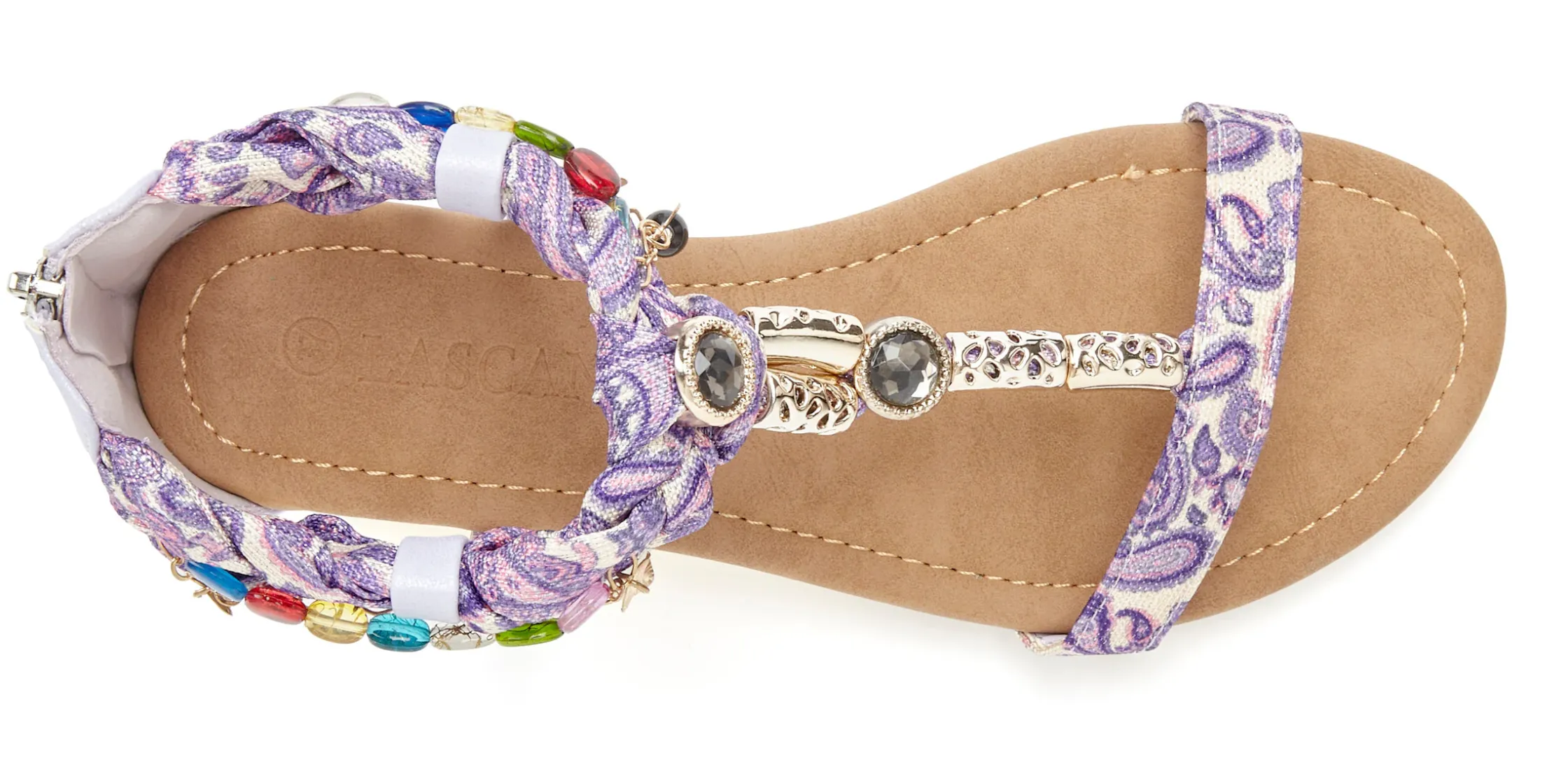 Sandalen & Sandaletten|LASCANA Sandale lila
