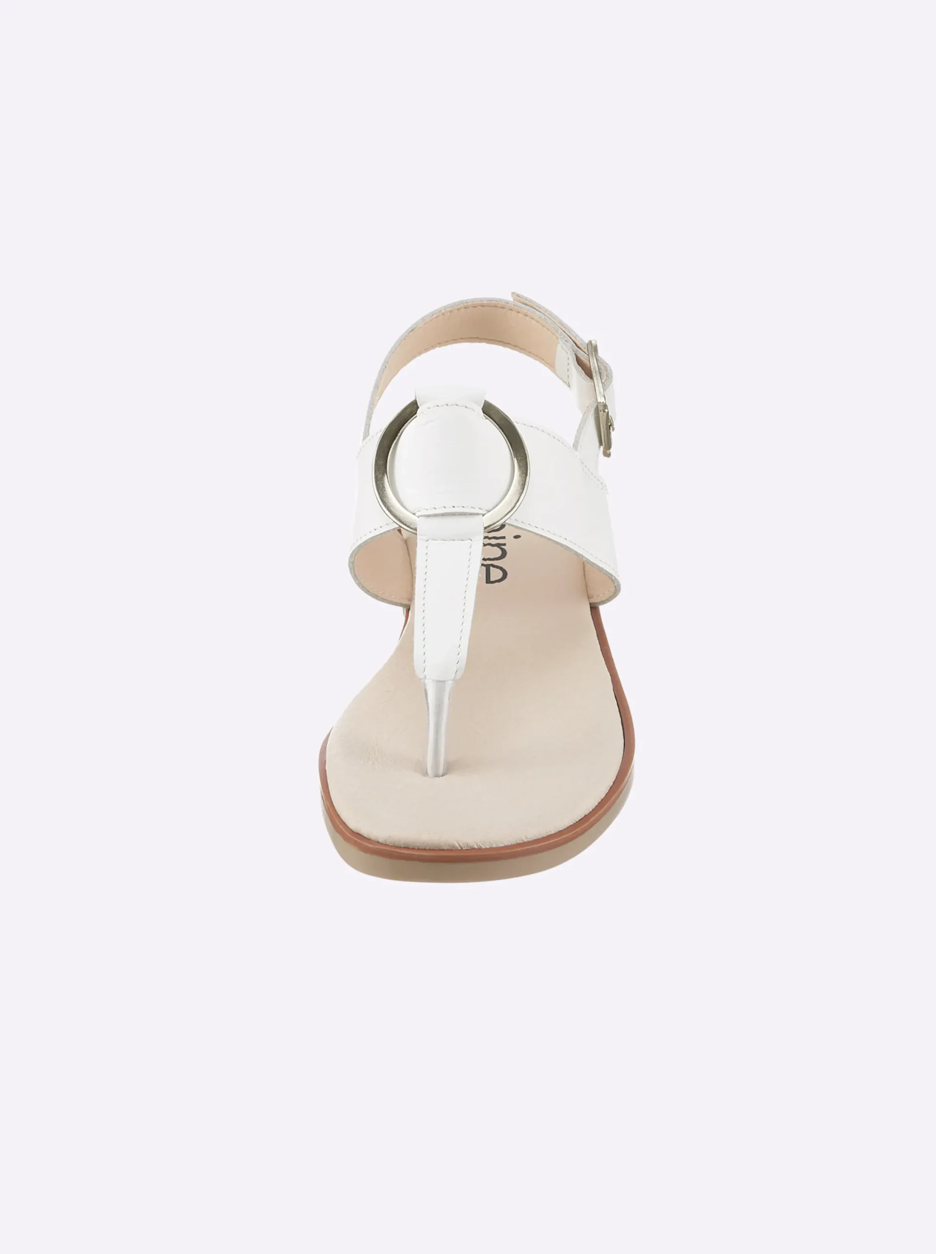 Sandalen & Sandaletten|Zehentrenner|heine Sandale weiß