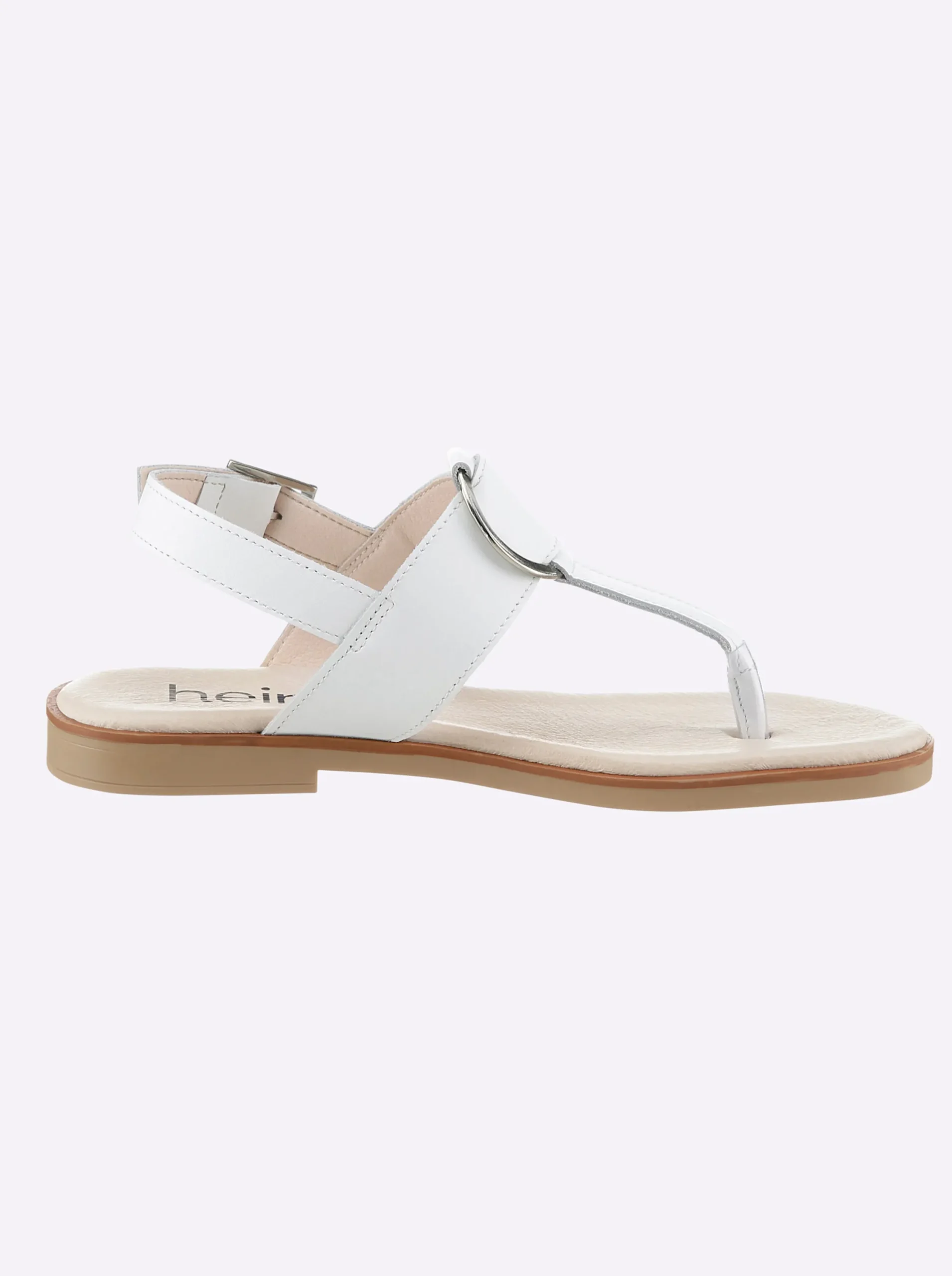 Sandalen & Sandaletten|Zehentrenner|heine Sandale weiß