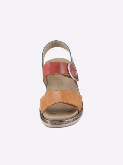 Sandalen & Sandaletten|heine Sandale rot-orange