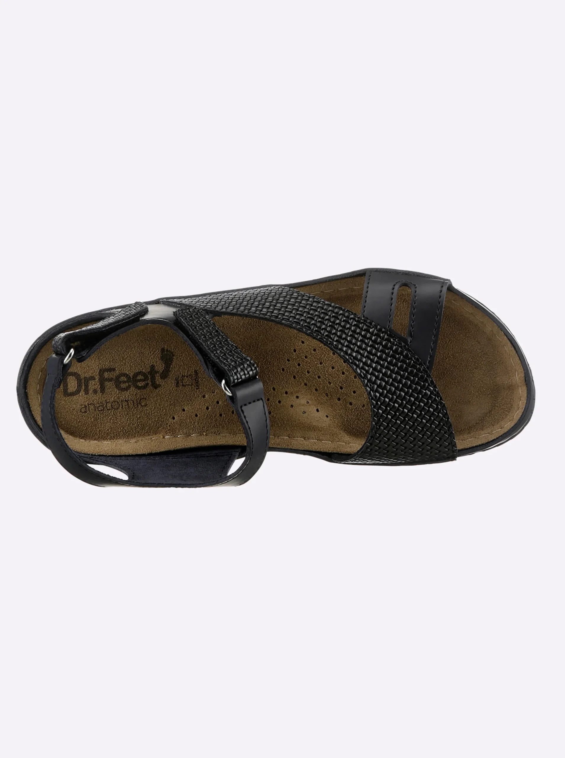 Sandalen & Sandaletten|Dr. Feet Sandale schwarz