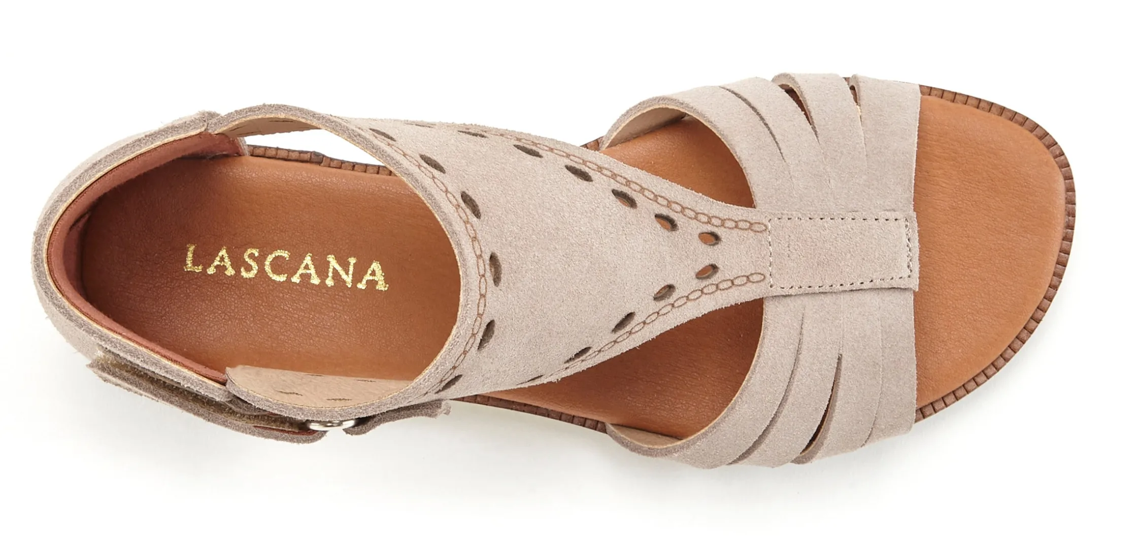 Sandalen & Sandaletten|LASCANA Sandale taupe
