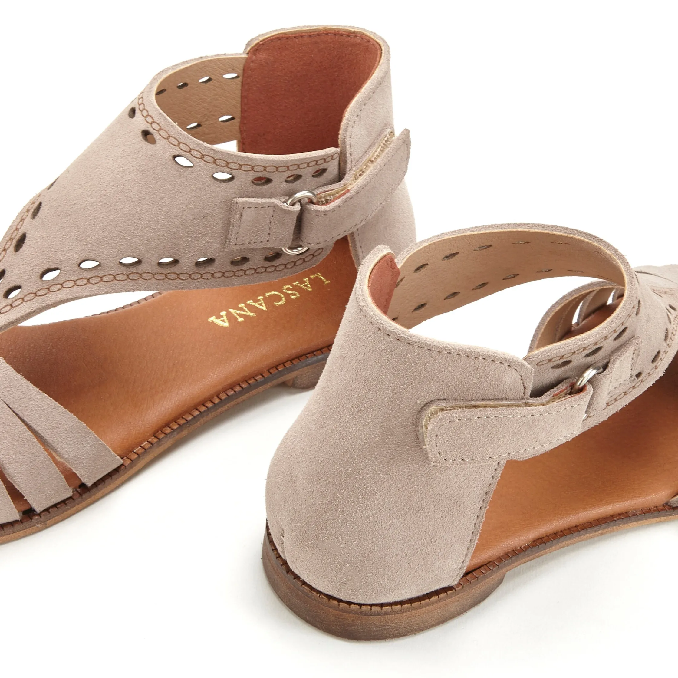 Sandalen & Sandaletten|LASCANA Sandale taupe