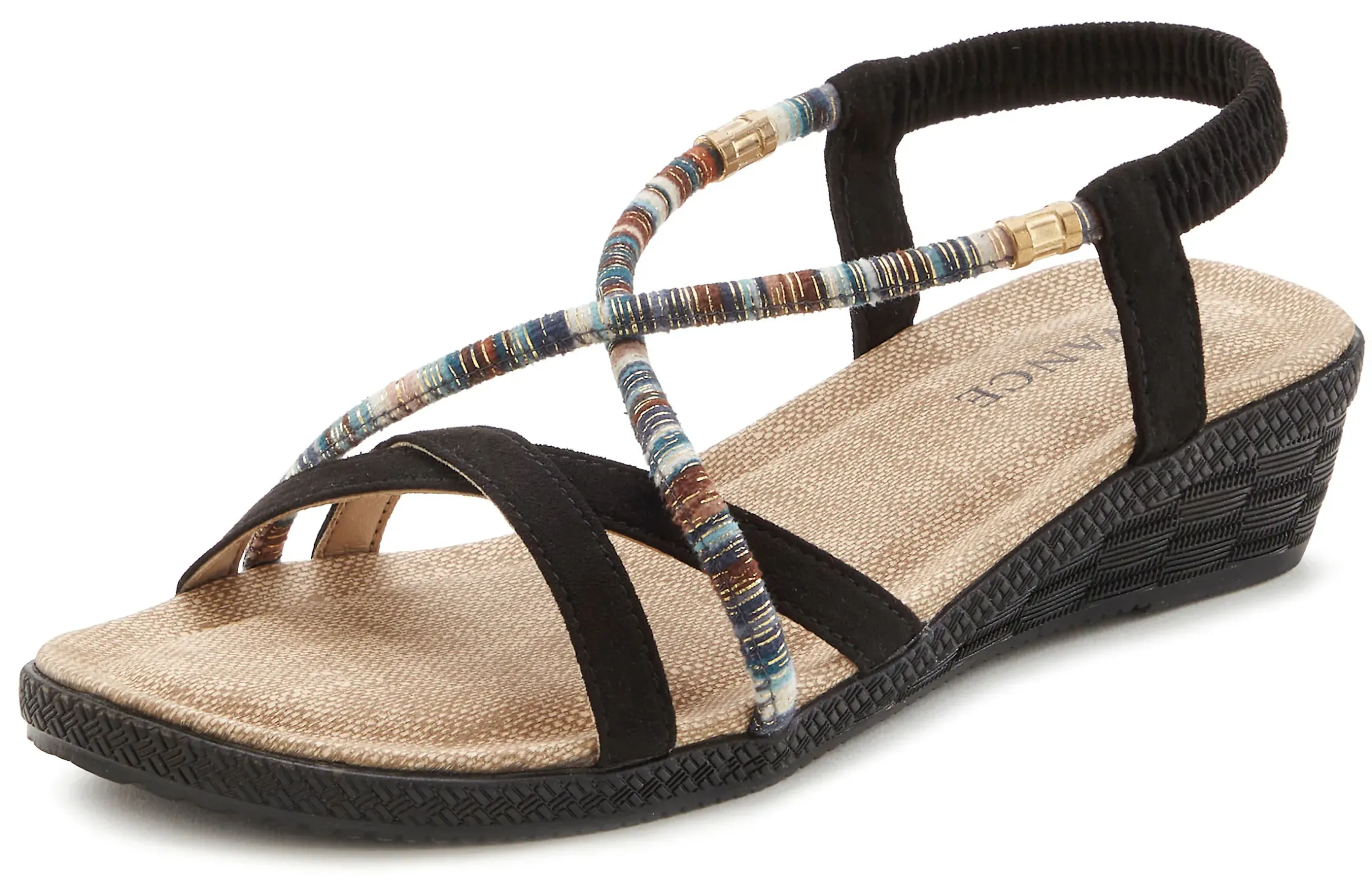 Sandalen & Sandaletten|Vivance Sandale schwarz