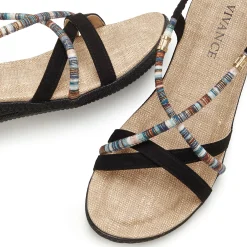 Sandalen & Sandaletten|Vivance Sandale schwarz