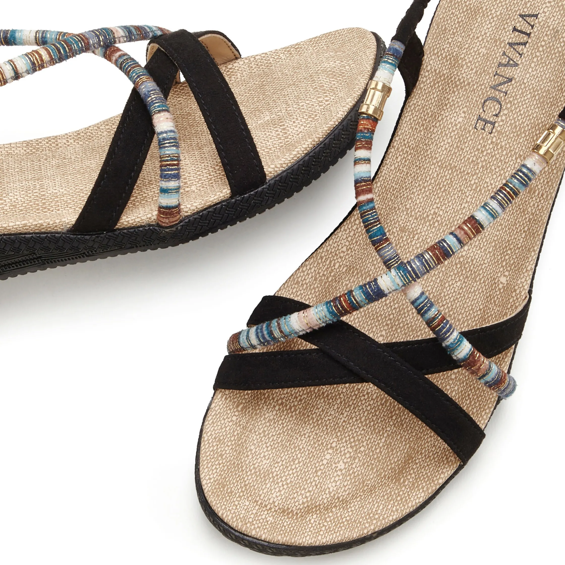 Sandalen & Sandaletten|Vivance Sandale schwarz