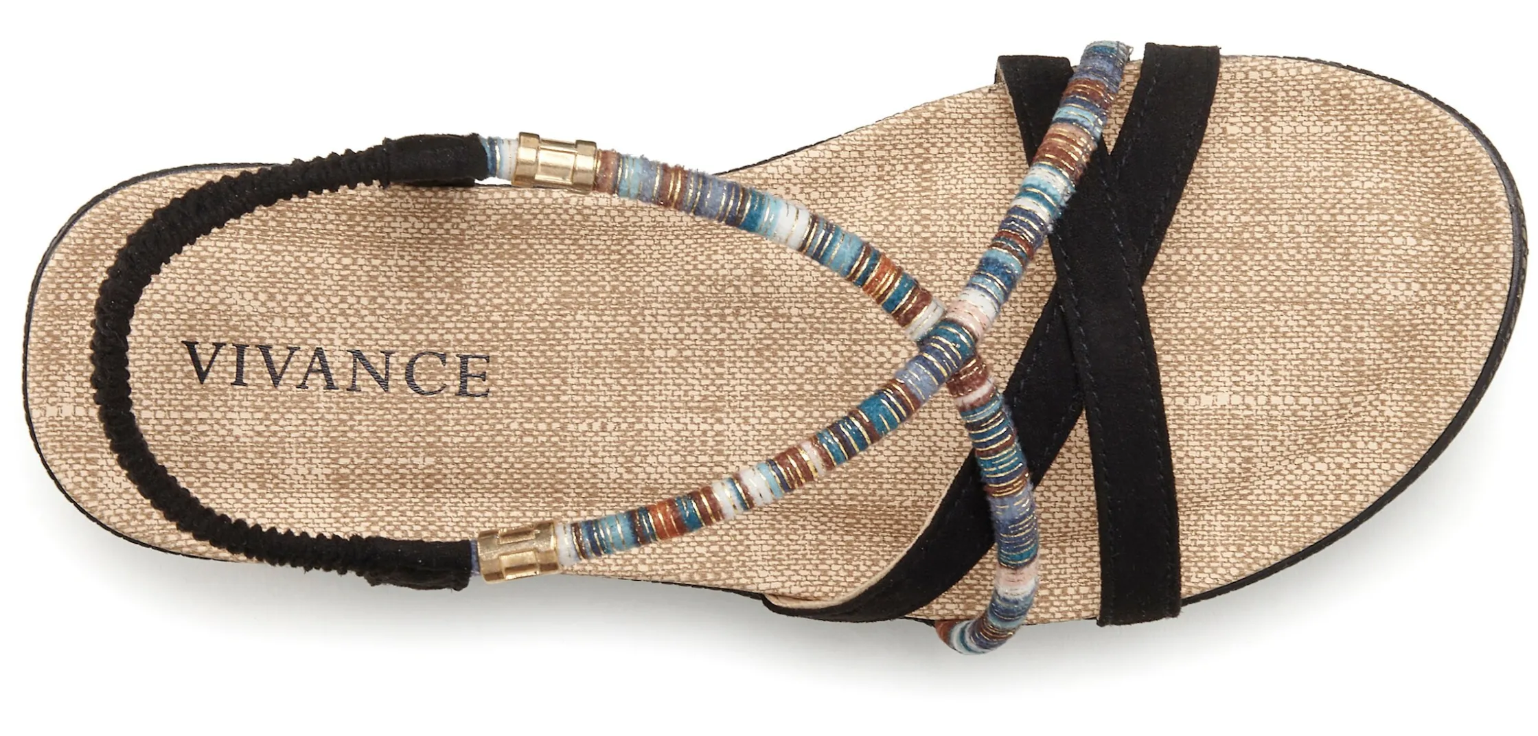 Sandalen & Sandaletten|Vivance Sandale schwarz