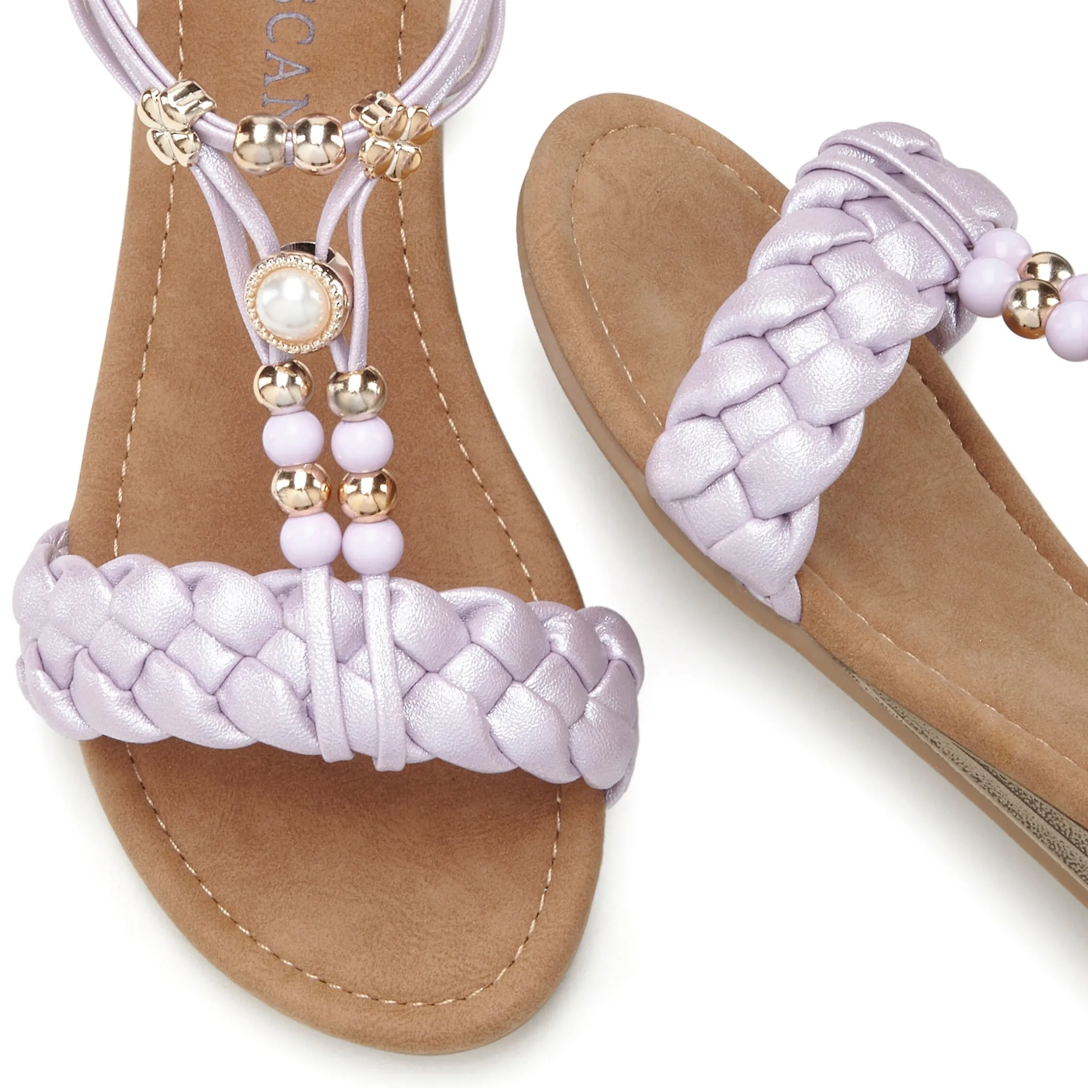 Sandalen & Sandaletten|LASCANA Sandale flieder