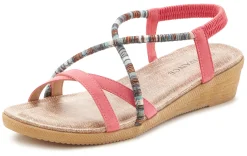 Sandalen & Sandaletten|Vivance Sandale koralle