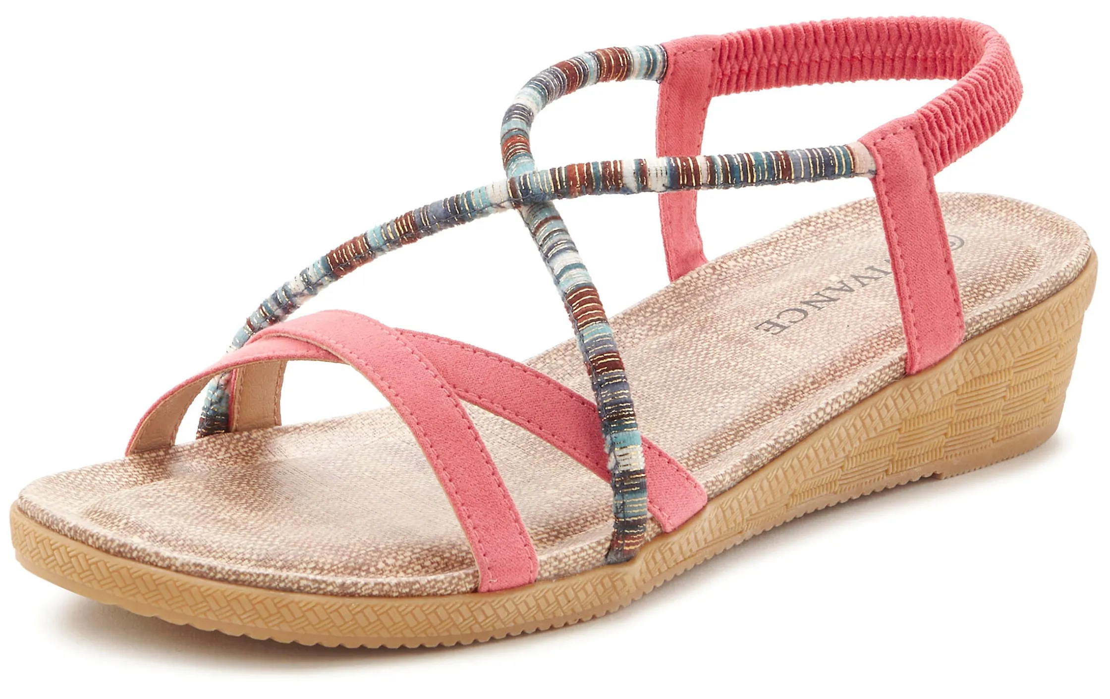 Sandalen & Sandaletten|Vivance Sandale koralle