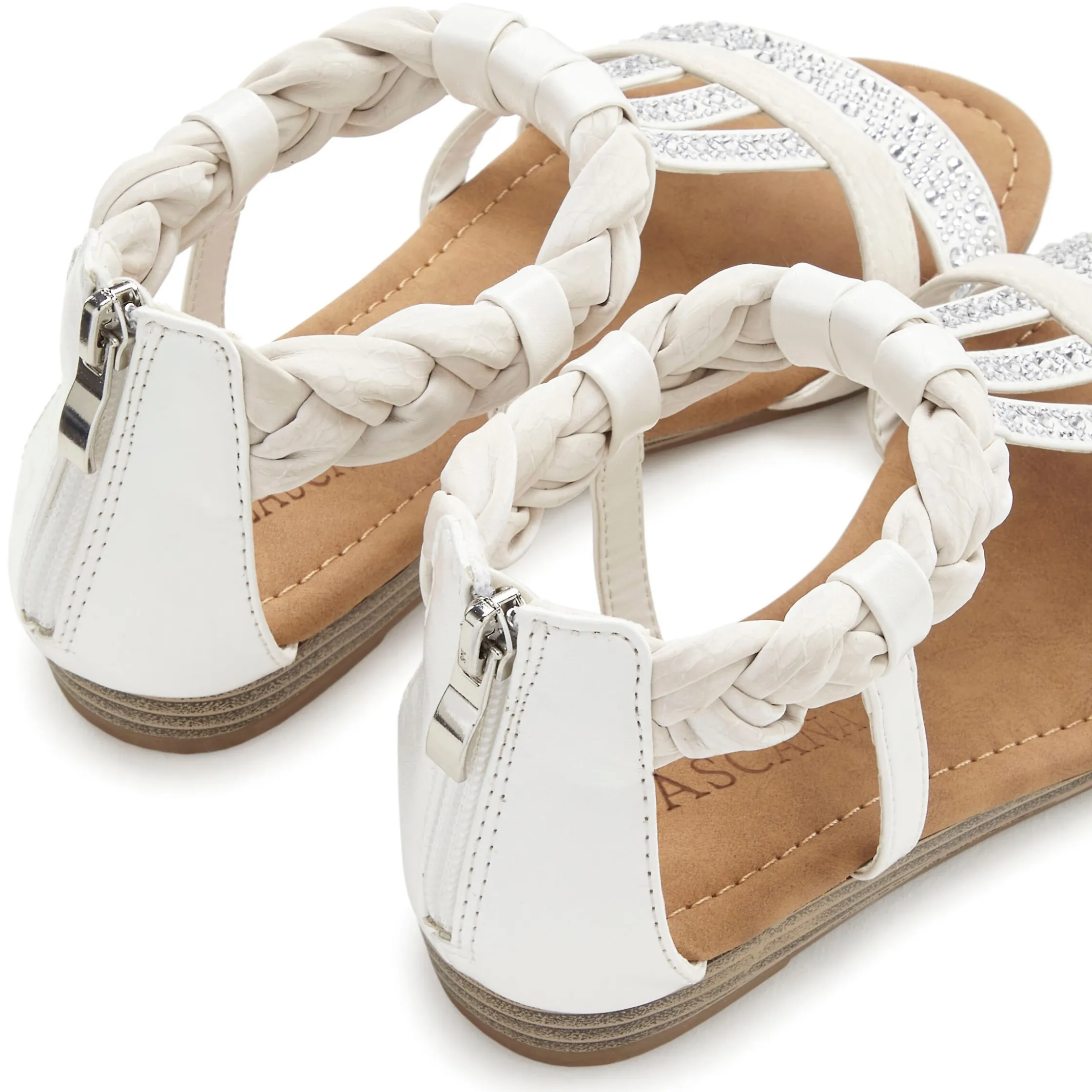 Sandalen & Sandaletten|LASCANA Sandale offwhite