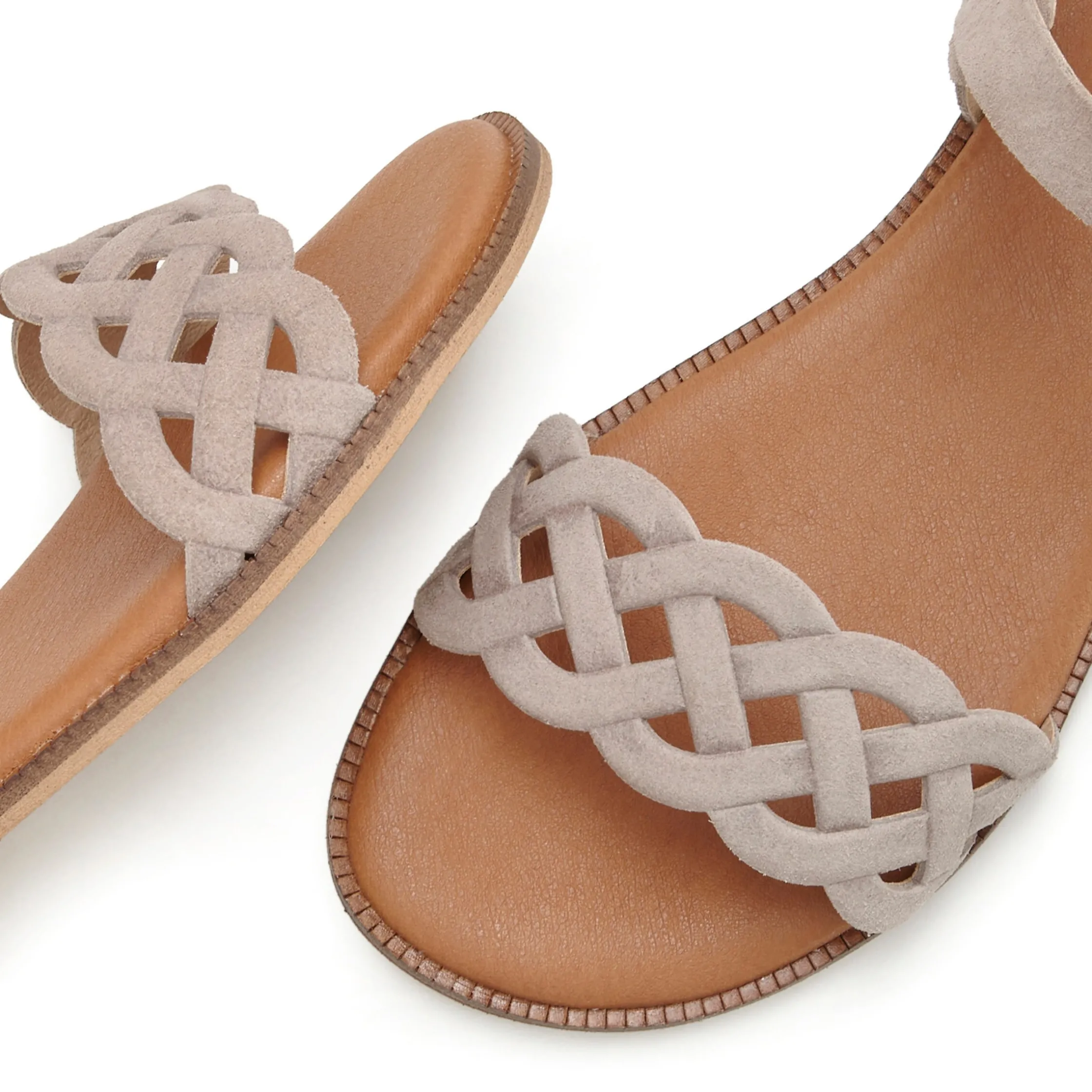 Sandalen & Sandaletten|LASCANA Sandale beige