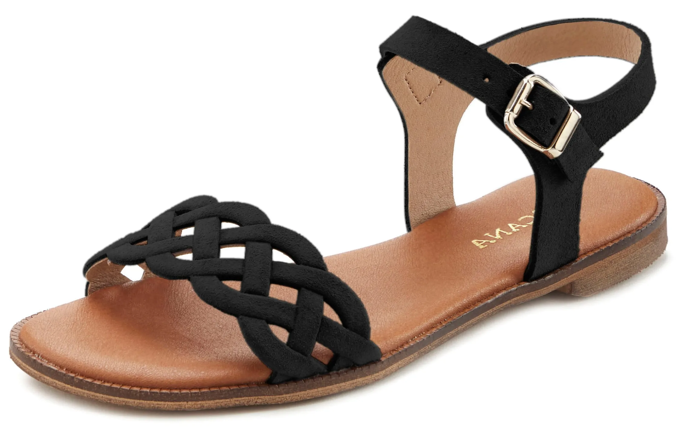 Sandalen & Sandaletten|LASCANA Sandale schwarz