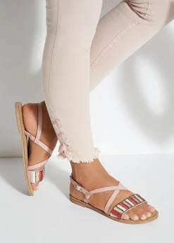 Sandalen & Sandaletten|LASCANA Sandale rosé
