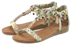 Sandalen & Sandaletten|LASCANA Sandale grün