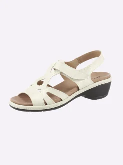 Sandalen & Sandaletten|airsoft comfort+ Sandale für kräftige Füße ecru