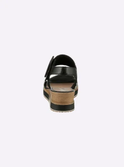 Sandalen & Sandaletten|Remonte Sandale für schmale Füße schwarz