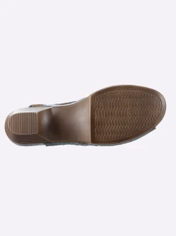 Sandalen & Sandaletten|Gemini Sandale mit Gummizug für leichten Einstieg royalblau