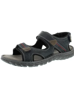 Sandalen & Sandaletten|Reflexan Sandale mit kontrastfarbigen Details marine