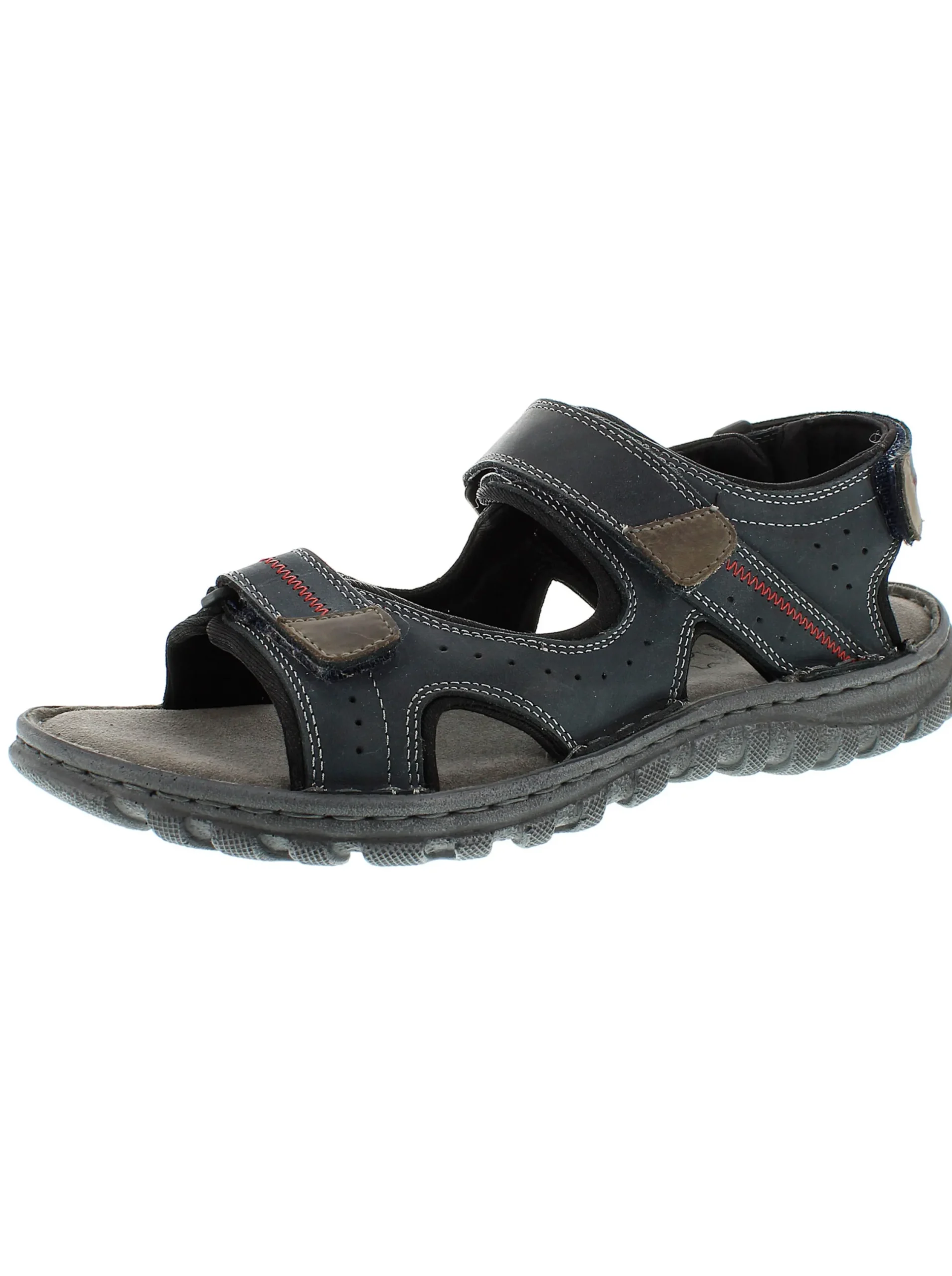 Sandalen & Sandaletten|Reflexan Sandale mit kontrastfarbigen Details marine