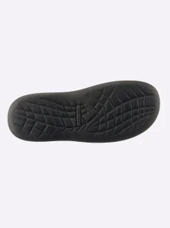 Sandalen & Sandaletten|Josef Seibel Sandale mit unterpolstertem Klettverschluss schwarz