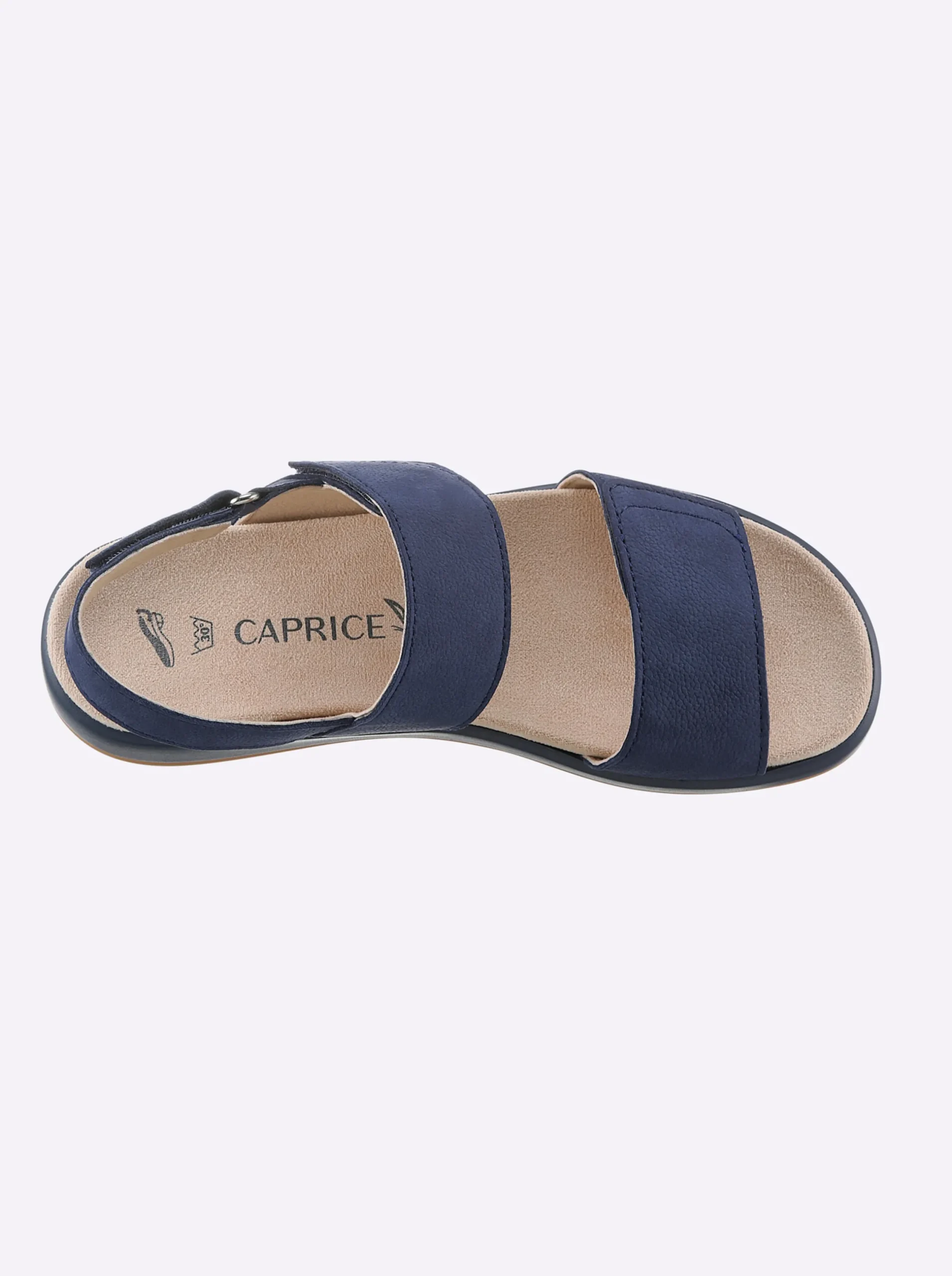 Sandalen & Sandaletten|Caprice Sandale mit waschbarer Innensohle marine
