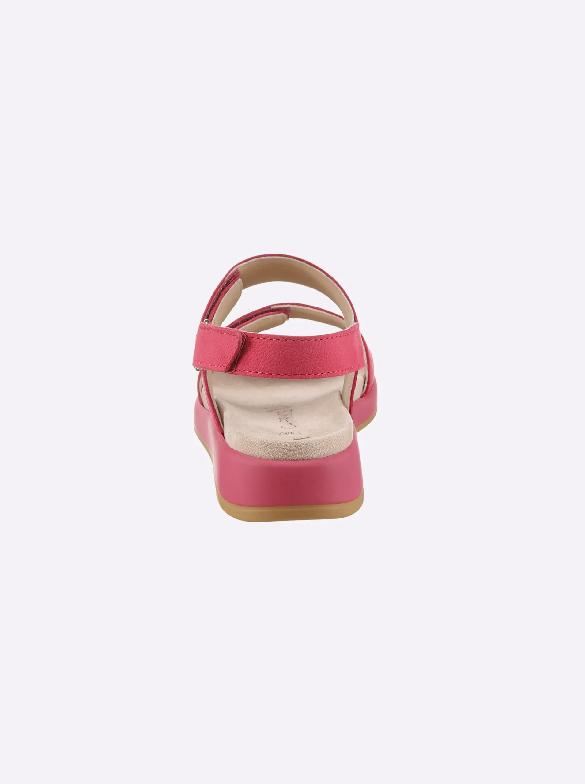 Sandalen & Sandaletten|Caprice Sandale mit waschbarer Innensohle flamingo
