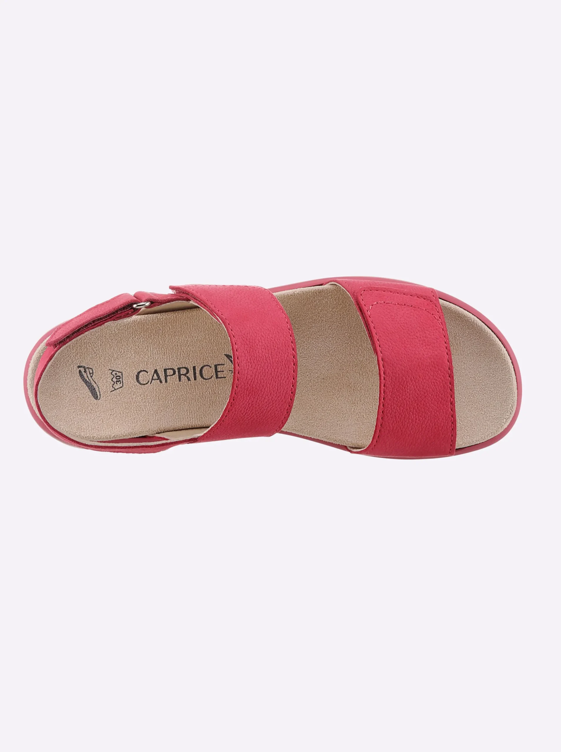 Sandalen & Sandaletten|Caprice Sandale mit waschbarer Innensohle flamingo