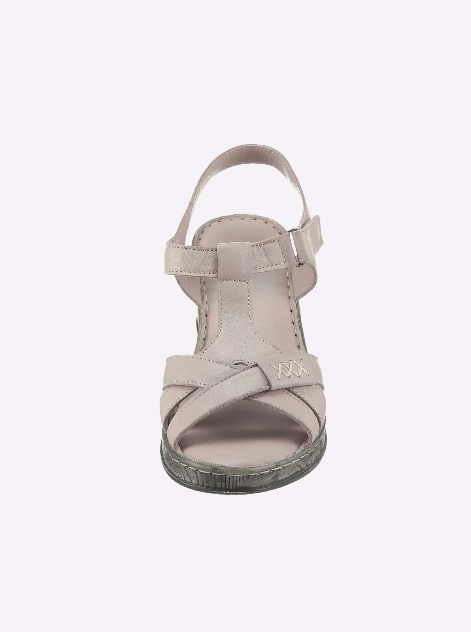 Sandalen & Sandaletten|airsoft modern+ Sandale mit weicher Polsterung hellgrau