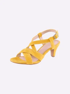Sandalen & Sandaletten|Andrea Conti Sandalette gelb