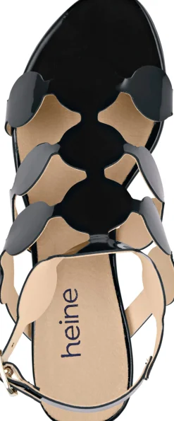 Sandalen & Sandaletten|heine Sandalette schwarz