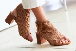 Sandalen & Sandaletten|LASCANA Sandalette camelfarben