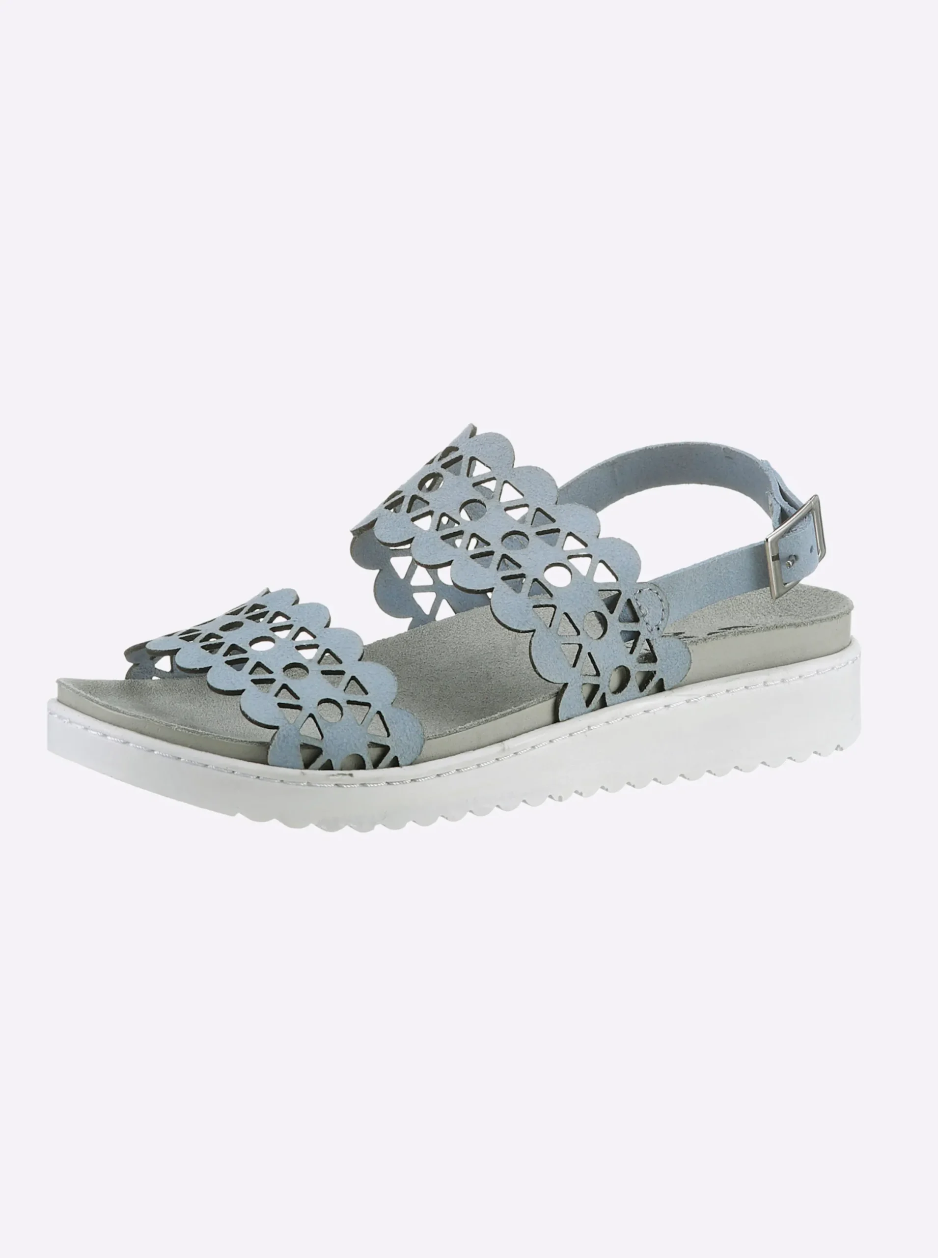 Sandalen & Sandaletten|Mubb Sandalette hellblau