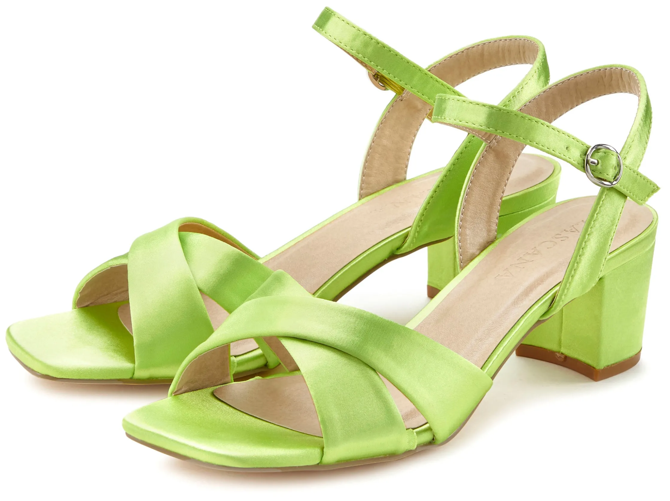 Sandalen & Sandaletten|LASCANA Sandalette hellgrün