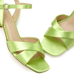 Sandalen & Sandaletten|LASCANA Sandalette hellgrün
