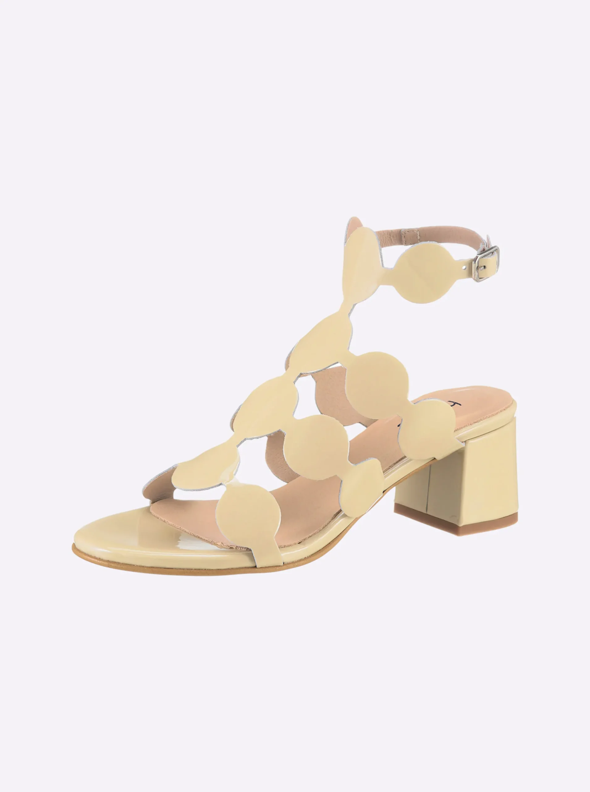 Sandalen & Sandaletten|heine Sandalette beige