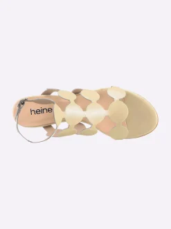 Sandalen & Sandaletten|heine Sandalette beige