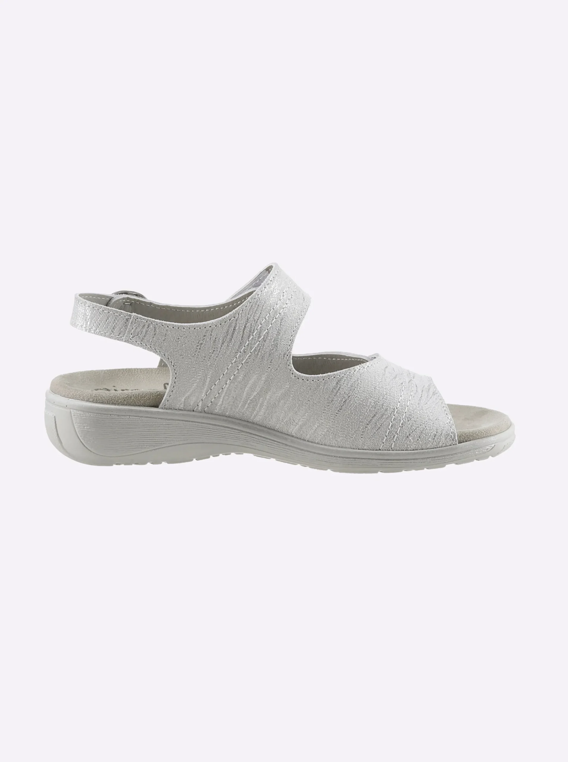 Sandalen & Sandaletten|airsoft comfort+ Sandalette silberfarben