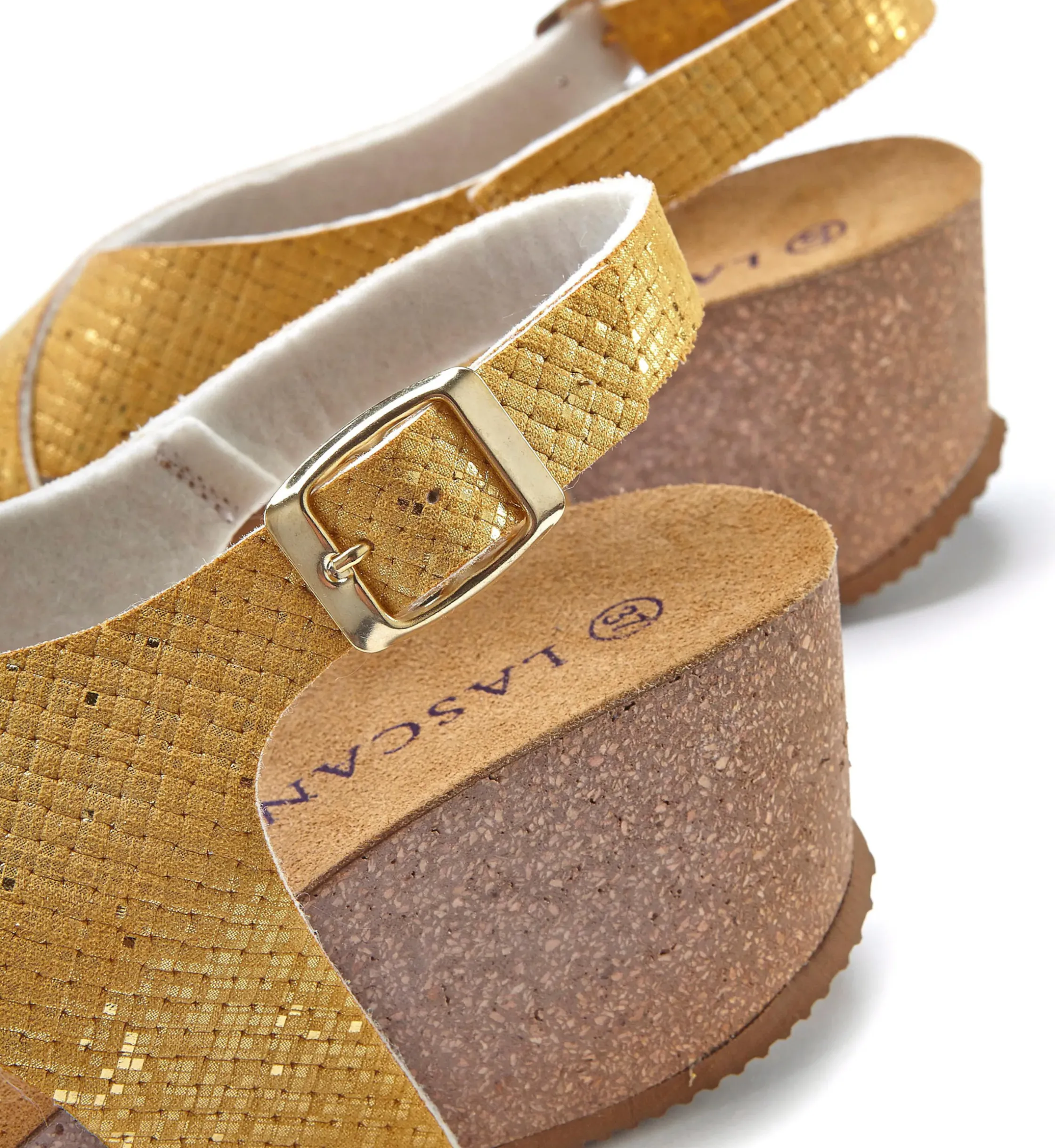 Sandalen & Sandaletten|LASCANA Sandalette curry-gelb