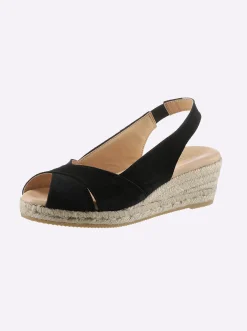 Sandalen & Sandaletten|heine Sandalette schwarz