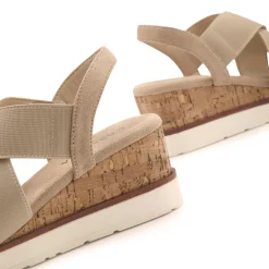 Sandalen & Sandaletten|LASCANA Sandalette beige