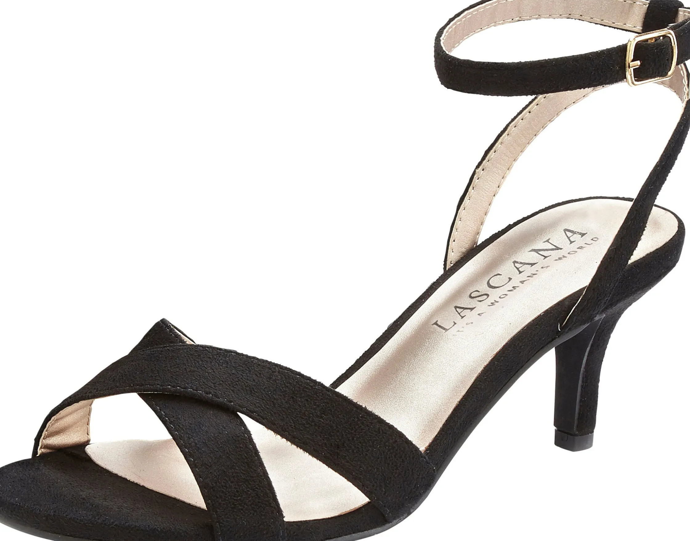 Sandalen & Sandaletten|LASCANA Sandalette schwarz