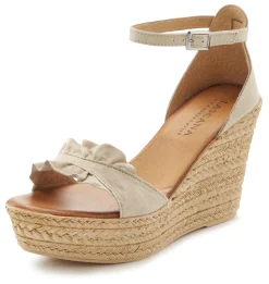 Sandalen & Sandaletten|LASCANA Sandalette beige