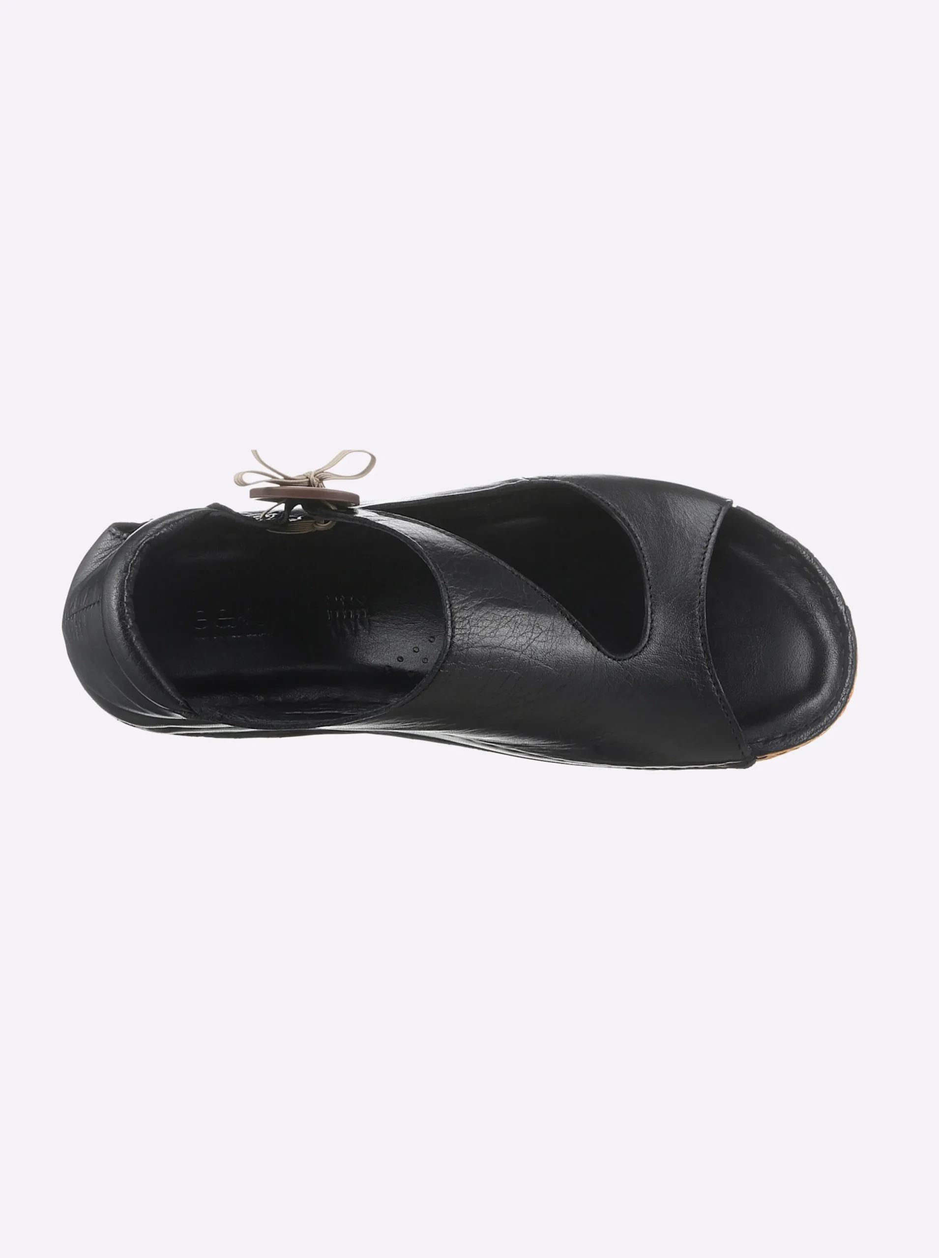 Sandalen & Sandaletten|Gemini Sandalette mit Gummizug schwarz