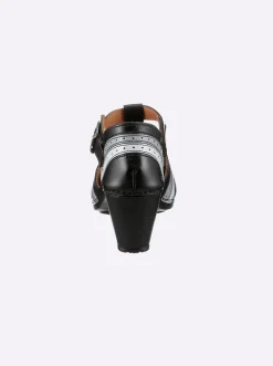 Sandalen & Sandaletten|Gemini Sandalette mit verstellbaren Riemchen schwarz