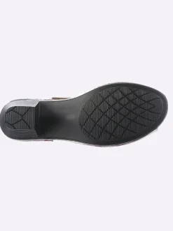 Sandalen & Sandaletten|Gemini Sandalette mit verstellbaren Riemchen weiß