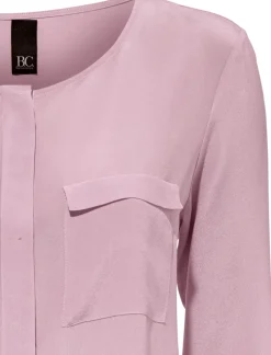 Blusen|heine Satinbluse mauve
